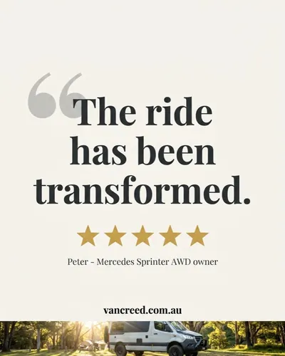 Vancreed ad: the ride has transformed