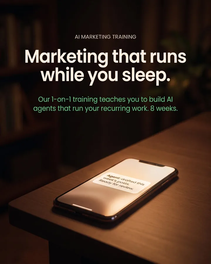 Marketing that runs while you sleep